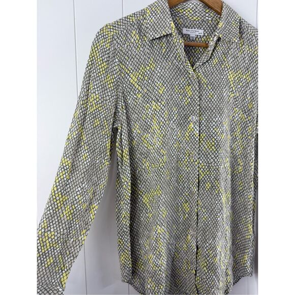 Equipment Femme Essential Silverlin Multi Snakeprint Geo Button-Down Top XS - Picture 6 of 12